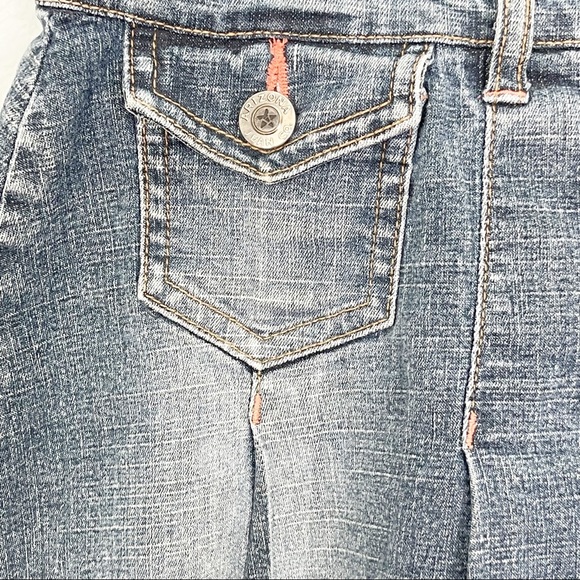 Girls Arizona Jean Company blue denim skirt Size 16 Regular - Picture 2 of 5